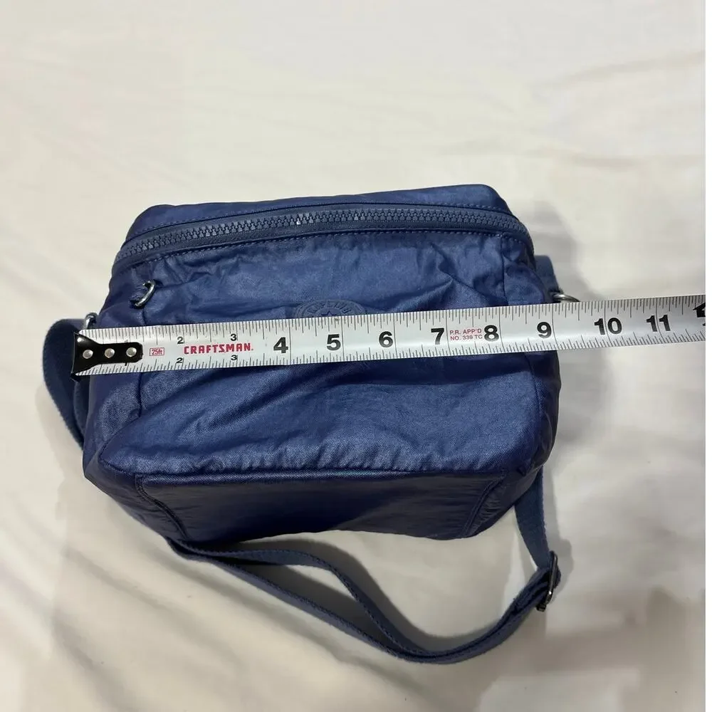 Kipling Blue Graham Insulated Lunch Bag Crossbody Work Travel Essential School